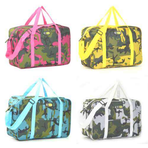 Gio Style Camouflage 24 Liter Kühltasche in 4 Farben: Pink, Gelb, Blau, Weiß