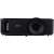 Projektor Acer X129H 3D, widok z przodu, czarny