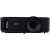 Projektor Acer X129H 3D, widok z przodu, czarny