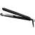 Rowenta SF3320F0 Optiliss+ Hair Straightener, black, angled view, glowing plates