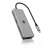 RaidSonic IB-DK4012-CPD 100W Univerzális dokkoló, USB-C hub HDMI, DisplayPort, Ethernet, SD, MicroSD és USB portokkal