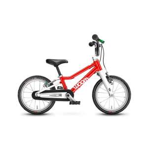 Woom 2 gyerek Kerékpár 14" #piros + Woom tölthető lámpaszett 40347665 Gyerek kerékpár - Unisex
