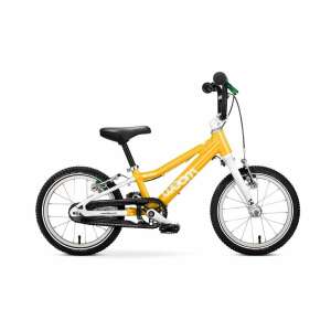 Woom 2 gyerek Kerékpár 14" #sárga + Woom tölthető lámpaszett 41120292 Gyerek kerékpár - Unisex