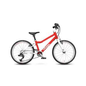 Woom 4 gyerek Kerékpár 20" #piros + Woom tölthető lámpaszett 40347388 Gyerek kerékpár - Unisex