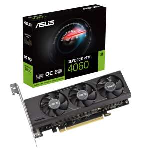 Asus GeForce RTX 4060 8GB GDDR6 LP BRK OC Edition Videókártya 94892895 