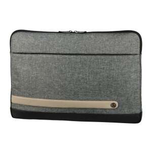 Hama Terra 15.6 inch notebook sleeve in grey, front view - Hama