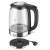 Amica KD2050 1.7L szklany czajnik elektryczny i podstawa z kablem zasilającym