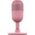 Vorderansicht des rosa Razer Seiren V3 Mini USB-Mikrofons