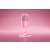 Razer Seiren V3 Mini pink USB condenser microphone on a pink background