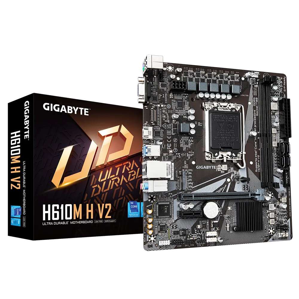 Gigabyte H610M H V2 - Intel LGA 1700 mATX Alaplap