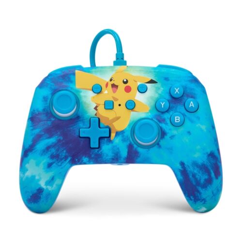 PowerA Pikachu Vezetékes Kontroller Nintendo Switch-hez, ferde nézet