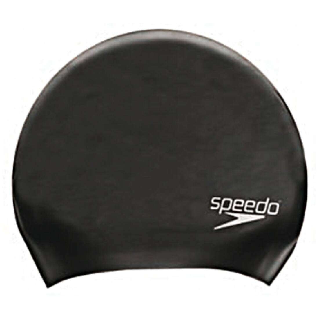 Speedo Long Hair Cap szilikon úszósapka hosszú hajra, sötétszürke