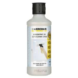 Karcher RM 500 Concentrat de curățare a geamurilor - Neutru, sticlă de 500 ml - Detergent pentru ferestre și geamuri