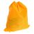 Orange Drawstring Bag for Wooden Building Blocks