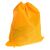 Orange Drawstring Bag for Wooden Building Blocks