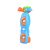 Mini Golf Set: Blue rolling cart with golf clubs and balls