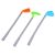 Mini Golf Set: Three colorful golf clubs on white background
