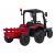 Elektromos traktor pótkocsival piros színben 187 x 80 x 102 cm 94898808