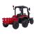 Elektromos traktor pótkocsival piros színben 187 x 80 x 102 cm 94898808