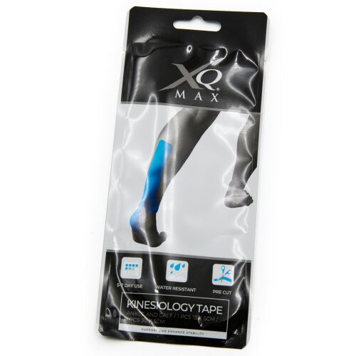XQ Max Kinesiology Tape for ankle and calf, packaged