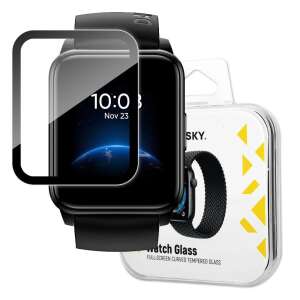Hibrid védőüveg a realme watch 2 fekete 95025275 - Wozinsky