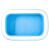 Bestway 54006 inflatable family pool, top view