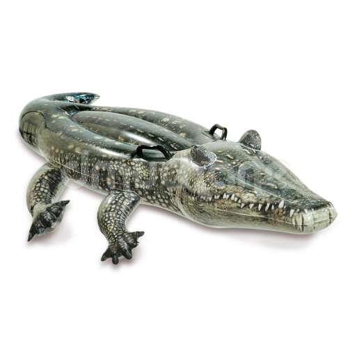 Alligator plutitor gonflabil 170 x 86 cm intex 57551