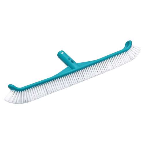 Bestway Aquabroom pool brush, teal blue brush with white bristles
