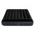 Intex black inflatable air mattress with built-in pump, 191x137x25cm