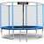 Neo-Sport 312cm blaues Trampolin mit Sicherheitsnetz und Leiter