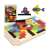 Kruzzel Wooden Intelligence Tetris Puzzle, 40 pieces, colorful, wooden, for kids, educational toy