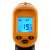 Infrared thermometer, non-contact temperature measurement, digital display, black and yellow