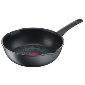 Tefal Easy Chef Wok 26cm tapadásmentes serpenyő Thermo-Fusion™ aljzattal, fekete - Tefal Serpenyő