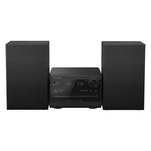 Panasonic SC-PM270EG-K black Micro Hi-Fi system with CD player, USB port and radio - Audio