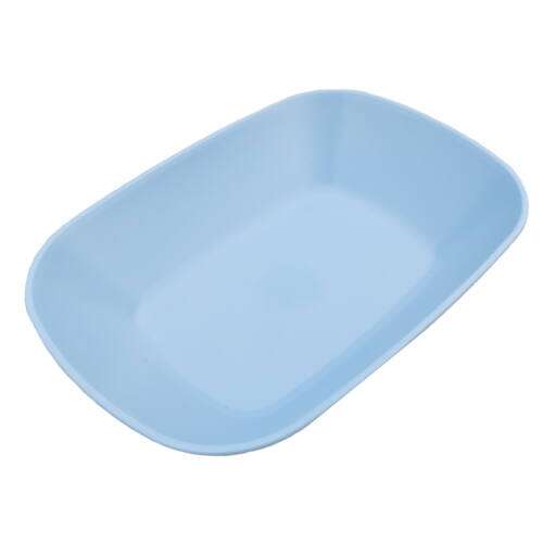 Ovális műanyag tányér - 17cm 40344910
