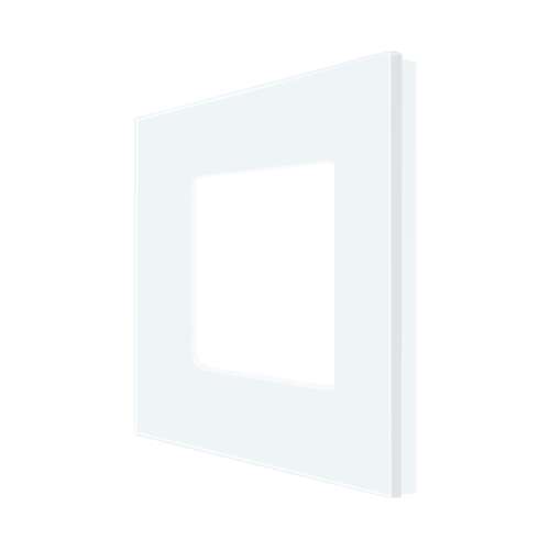 Luxion Egyszerű Kristályüveg Keret Egyetlen Aljzathoz