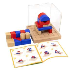 Viga 3D Block Building Game, Holzbausteine, Bauspiel, 3D Puzzle, Lernspielzeug, Kinderspielzeug, Vorschulspielzeug - Nonbrand Entwicklungsspiele für Kinder im Kindergartenalter