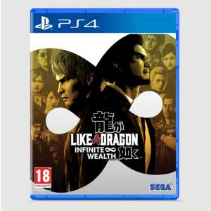 Like a Dragon: Infinite Wealth - PS4 játék borító - Sega