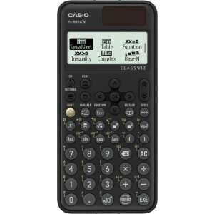 Casio FX-991CW wissenschaftlicher Taschenrechner, schwarz, Vorderansicht - Bürotechnik