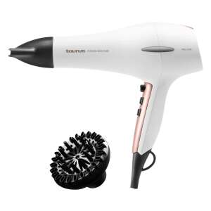Taurus Fashion 2200 Pure hajszárító diffúzorral, fehér és rózsaarany - Taurus
