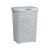Kosz na pranie Curver Style 60L szary rattan