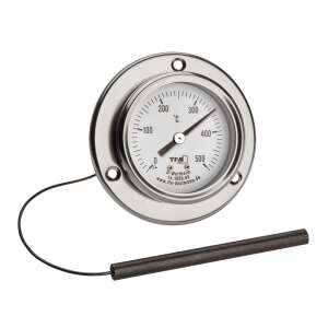 Kapillarrohr-Bimetall-Einbaubackofenthermometer 0°...+500°C 14.1036.60