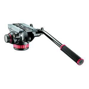 Cap video Manfrotto MVH502AH, cap de trepied profesional pentru înregistrare video lină - Articole foto, video și optică