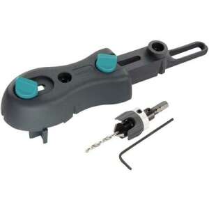 Wolfcraft 6960000 Terasz fúró sablon a pontos csavarlyukakhoz a teraszburkolatban - Wolfcraft