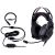 Tracer GameZone Raptor V2 RGB Gamer Fejhallgató - Fekete, kábellel és adapterrel