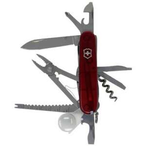 Victorinox SwissChamp 1.6795.T multifunkciós szerszám, 33 funkcióval, piros, rozsdamentes acél - Victorinox