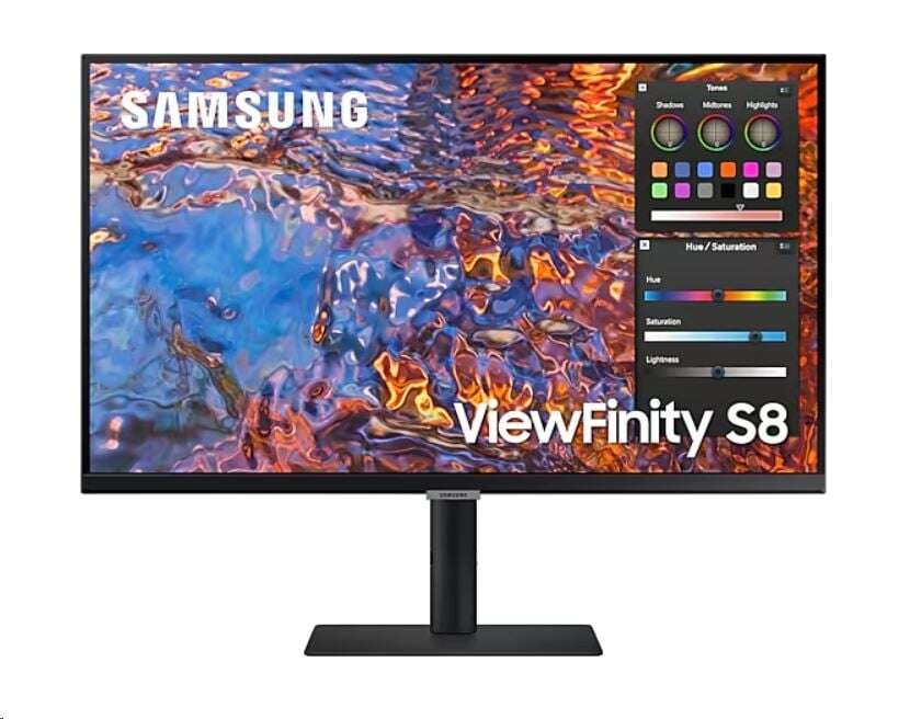 27" samsung viewfinity s8 lcd monitor (ls27b800pxuxen)