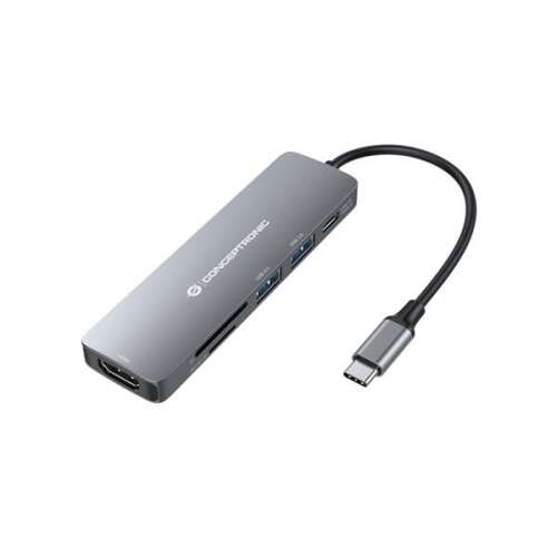 Conceptronic DONN11G dokovacia stanica a replikátor portov Kábel USB 3.2 Gen 1 (3.1 Gen 1) Type-C Šedá (DONN11G) 94938062