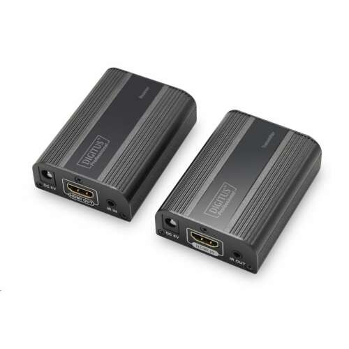 Digitus Professional HDMI Extender, 30m/60m Cat.6/7, 4K2K 60Hz UHD, HDCP 2.2, IR, audio (készlet)