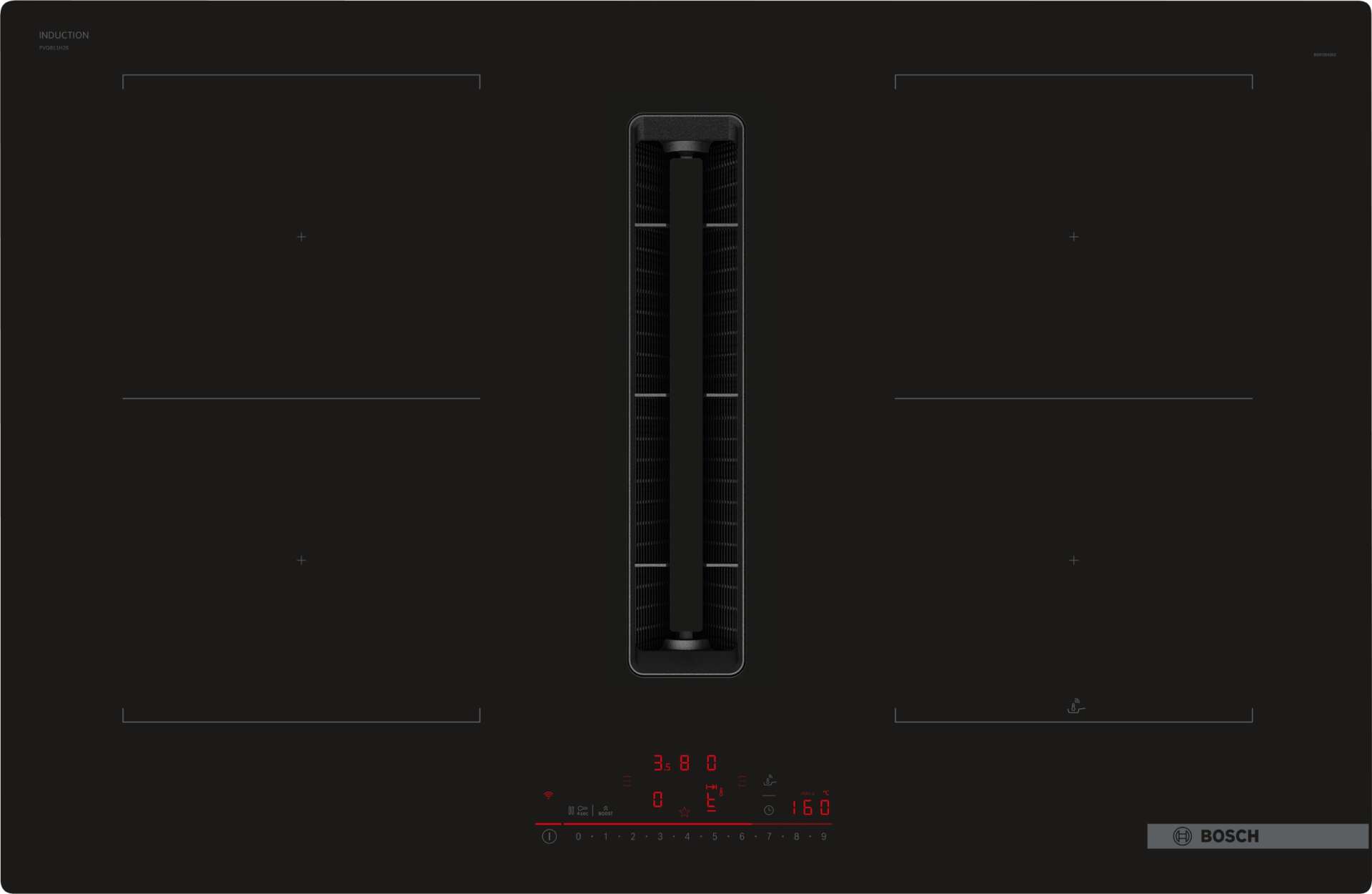 Bosch PVQ811H26E Indukciós főzőlap, 4 főzőzóna, PerfectFry Plus,...